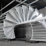 our powder paint shop enables blasting of large-sized components 