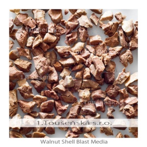 walnut shell blast media is a soft abrasive